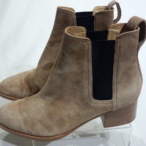 Rag & Bone Tan Suede Booties in Size EU 37.5 / US 7.5